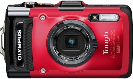 Olympus Stylus TG-2 iHS Digital Camera with 4x Optical Zoom and 3-Inch LCD 