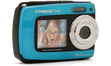 Polaroid IS085-BLU-COP 16 Digital Camera with 2.7-Inch LCD Blue