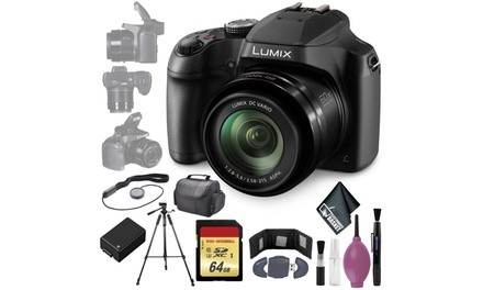 Panasonic Lumix DC-FZ80 Digital Camera - Cleaning Kit - Card Wallet  Reader - 12