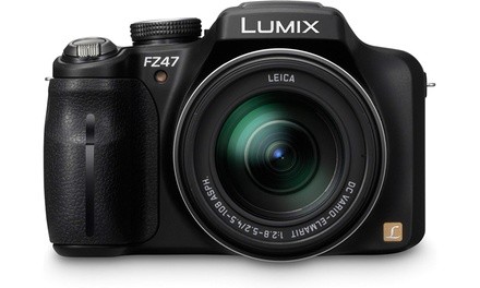 Panasonic Lumix DMC-FZ47K 12.1 MP Digital Camera with 24xOptical Zoom 