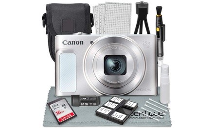 Canon PowerShot SX620 HS Digital Camera along with 16GB, Deluxe Accessory Bundle