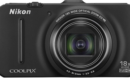 Nikon Coolpix S9300 16.0 MP Digital Camera - Black Refurbished