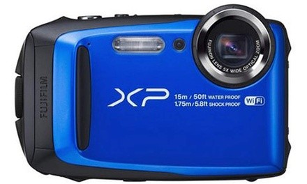 Fujifilm FinePix XP95 Waterproof Digital Camera, Blue