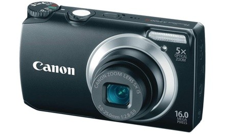 Canon Powershot A3300 16 MP Digital Camera with 5x Optical Zoom Black OLD MODEL