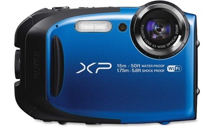 Fujifilm FinePix XP80 Waterproof 16.0 MP Digital Camera with 2.7-Inch LCD Blue 