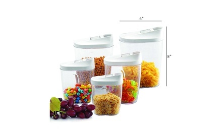 Mini Smart Snack Saver Container Set (10-Piece)