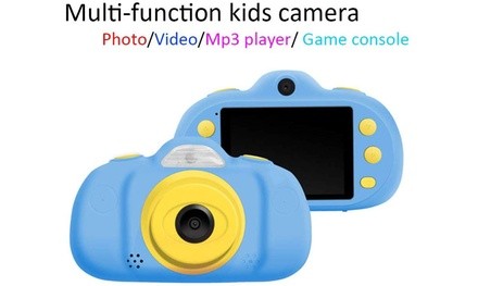 Multi-Functional Kids Camera with Playable Games, 2.4 Inch Display Children