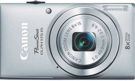 Canon PowerShot ELPH 115 16MP Digital Camera Silver OLD MODEL