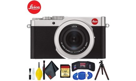 Leica D-Lux 7 Digital Camera Includes 32GB Memory and Flexible Tripod