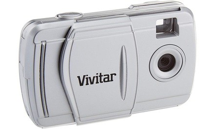 Vivitar V69379-SIL 3-IN-1 2 MP Digital Camera - Body Only Silver