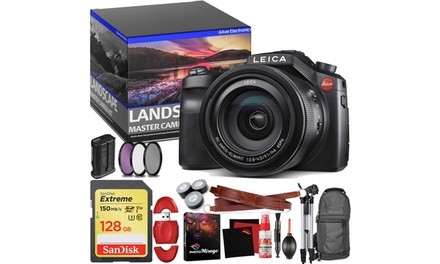 Leica V-LUX Typ 114 Digital Camera - Master Landscape Photographer Kit - Memory 