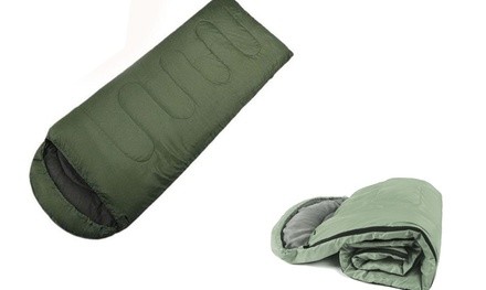 New Sleeping Bag Camping Hiking With Carrying Case Brand Good Travel Camping 