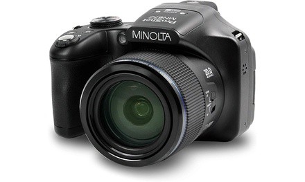 Minolta Pro Shot 20 Mega Pixel HD Digital Camera with 67X Optical Zoom, Full 108