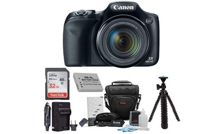 Canon Powershot SX530 HS Camera with 32GB Deluxe Accessory Kit