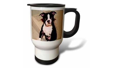  Travel Mug Boston Terrier - 14oz 