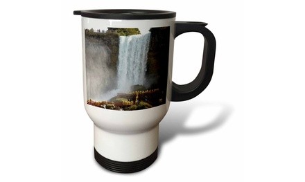  Travel Mug Canada, Ontario, Niagara Falls. Walking the falls -CN08 LSE0002 - L