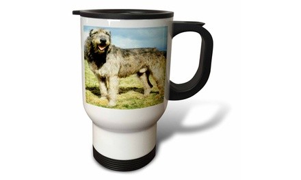  Travel Mug Irish Wolfhound - 14oz 