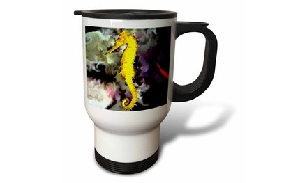  Travel Mug Sea Horse - 14oz 