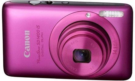 Canon PowerShot SD1400IS 14.1 MP Digital Camera with 4x Wide Angle Optical Image