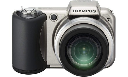 Olympus SP-600UZ 12MP Digital Camera with 15x Wide Angle Dual Image Stabilized Z