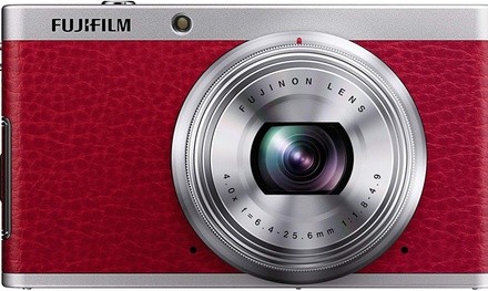 Fujifilm XF1 12 MP Digital Camera with 3-Inch LCD Screen Red