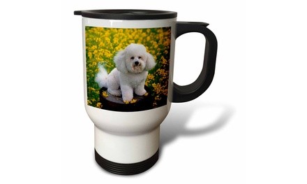  Travel Mug Bichon Frise - 14oz 