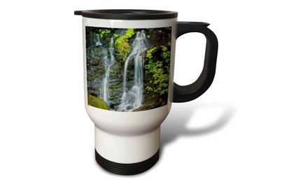  Travel Mug Falls Creek Falls, Mount Rainier National Park, USA - 14oz 