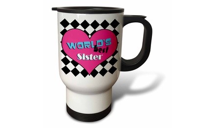  Travel Mug Worlds Best Sister - 14oz 