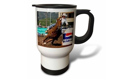  Travel Mug Barrel Racing - 14oz 