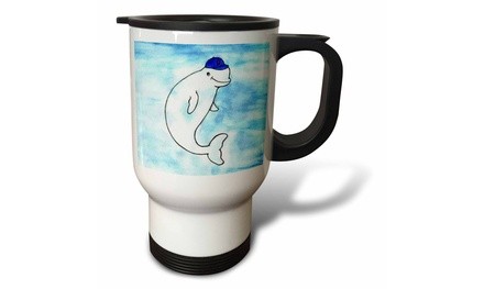  Travel Mug Benny Beluga - 14oz 