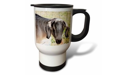  Travel Mug Farm Goat- Animals- Nature - 14oz 