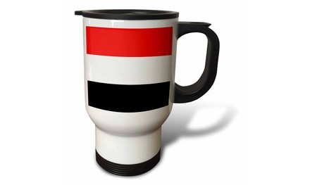  Travel Mug Yemen Flag - 14oz 