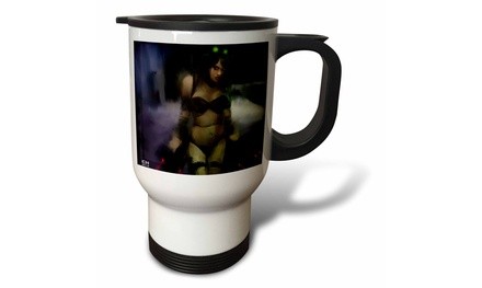  Travel Mug Military Sexy Girl - 14oz 