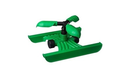 3-Arm Circular Pattern Rotating Lawn Sprinkler Watering Equipment