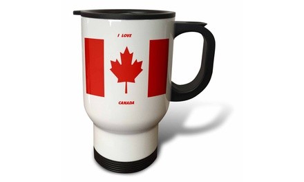  Travel Mug I Love Canada - 14oz 