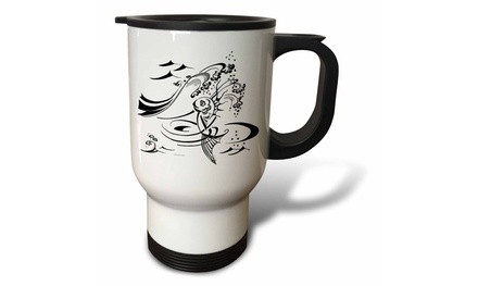  Travel Mug Fairy Tail Fish - 14oz 