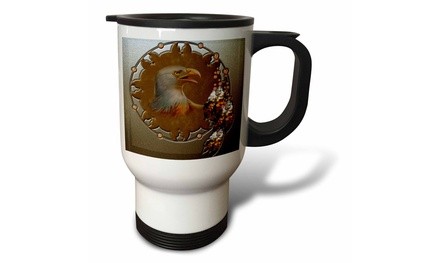  Travel Mug Designer One of A Kind Native American Art - 14oz 