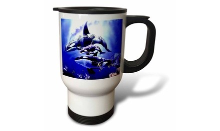  Travel Mug Killer Whale - 14oz 