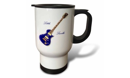  Travel Mug Guitar Little Lucille - 14oz 