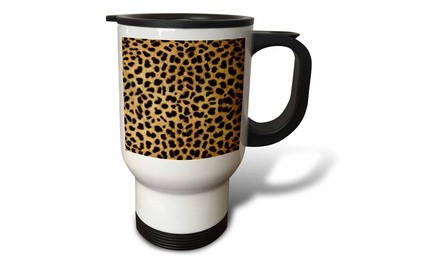  Travel Mug Cheetah Animal Print - 14oz 