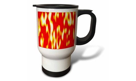  Travel Mug Flames, Fire - 14oz 