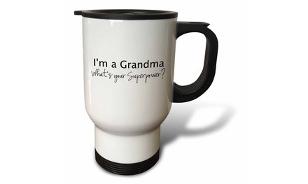  Travel Mug Im a Grandma - Whats your Superpower - funny gift for grandmom - 14