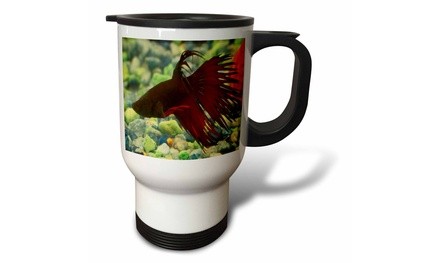  Travel Mug Betta Fish - 14oz 