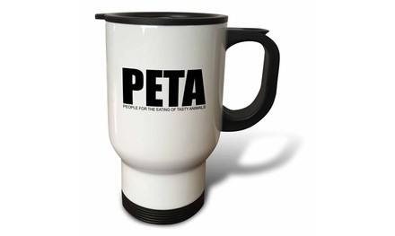  Travel Mug People For the Eating of Tasty Animals - 14oz 