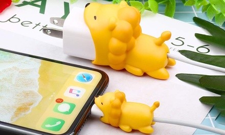 iPhone Animal Biters for USB Adapter and Cable Protectors (2-Pack)