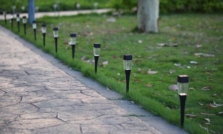 Outdoor Solar LED Pathway Lights (24-Pack)