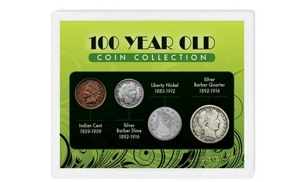 100-Year-Old Coin Collection (4-Piece)