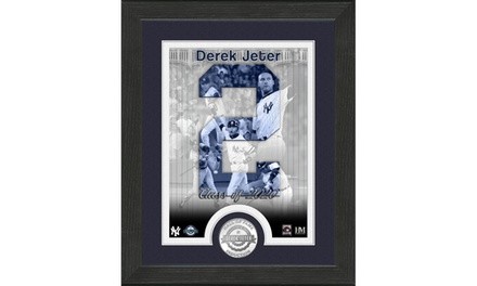 The Highland Mint MLB New York Yankees Derek Jeter 2020 Hall of Fame Coin Photo Mint 