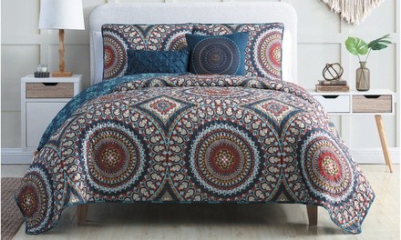 Bohemian Reversible Quilt Sets (4- or 5-Piece)