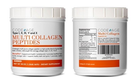 Codeage Multi-Collagen Protein Powder Hydrolyzed (20 Oz.)